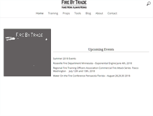 Tablet Screenshot of firebytrade.com